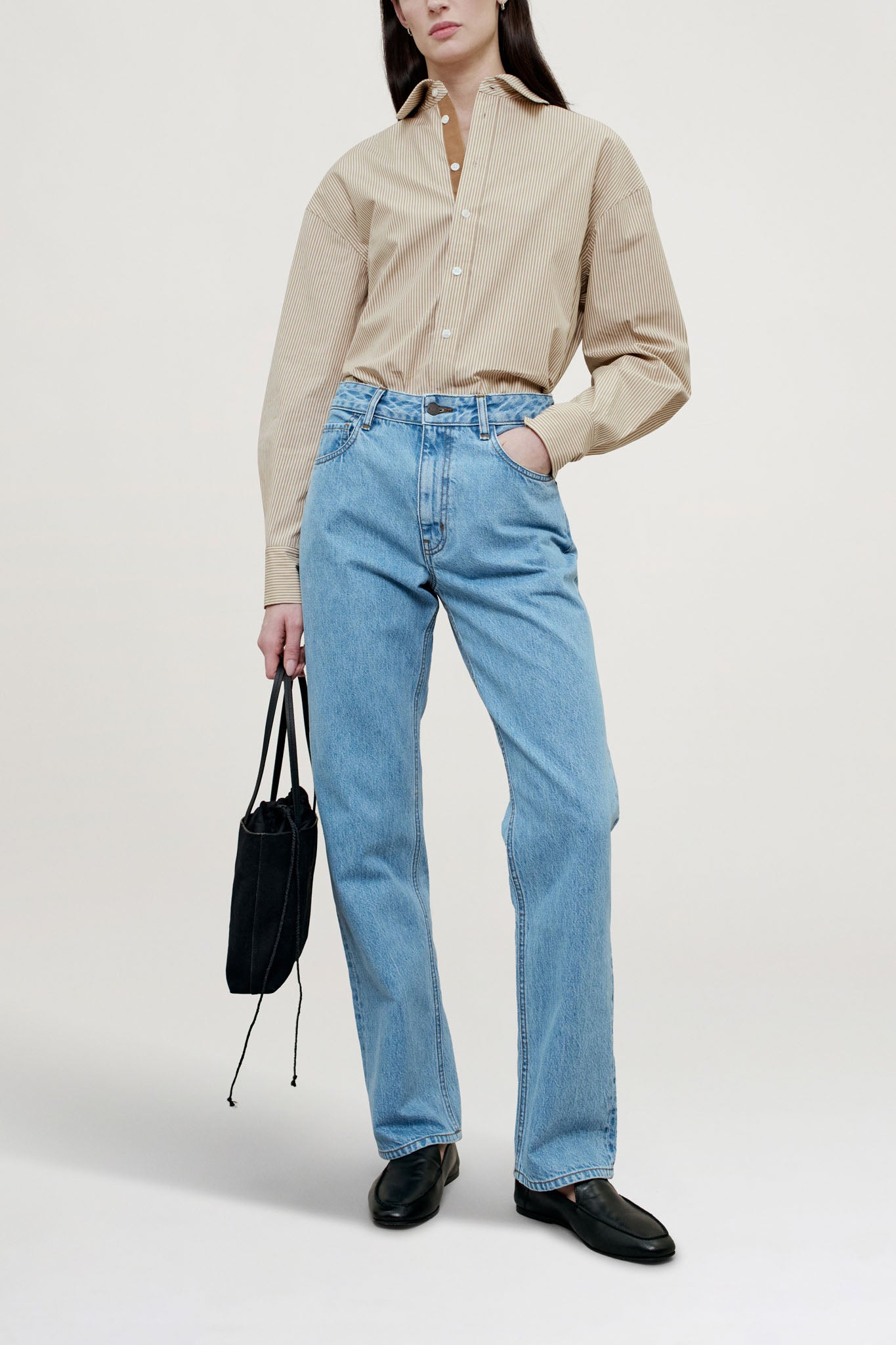 Farah Classic Bootcut in Cotton Denim
