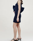 Fiona Mini Dress in Cotton Knit