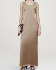 Isadora Sleeveless Gown in Summer Silk Wool