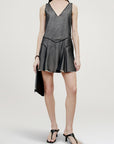 Millie Mini Dress in Trapped Poplin