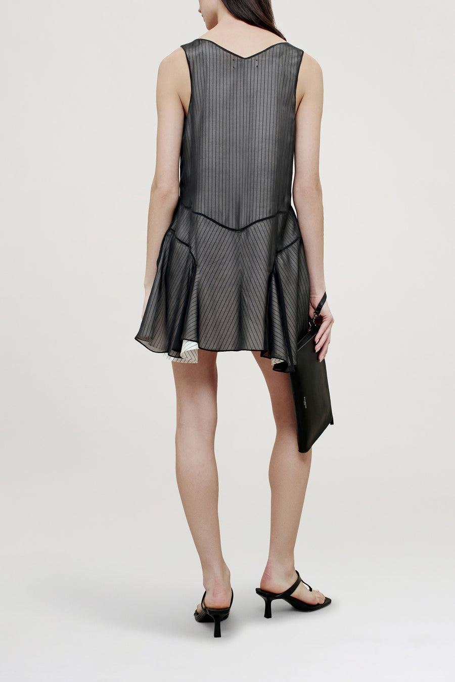 Millie Mini Dress in Trapped Poplin 10
