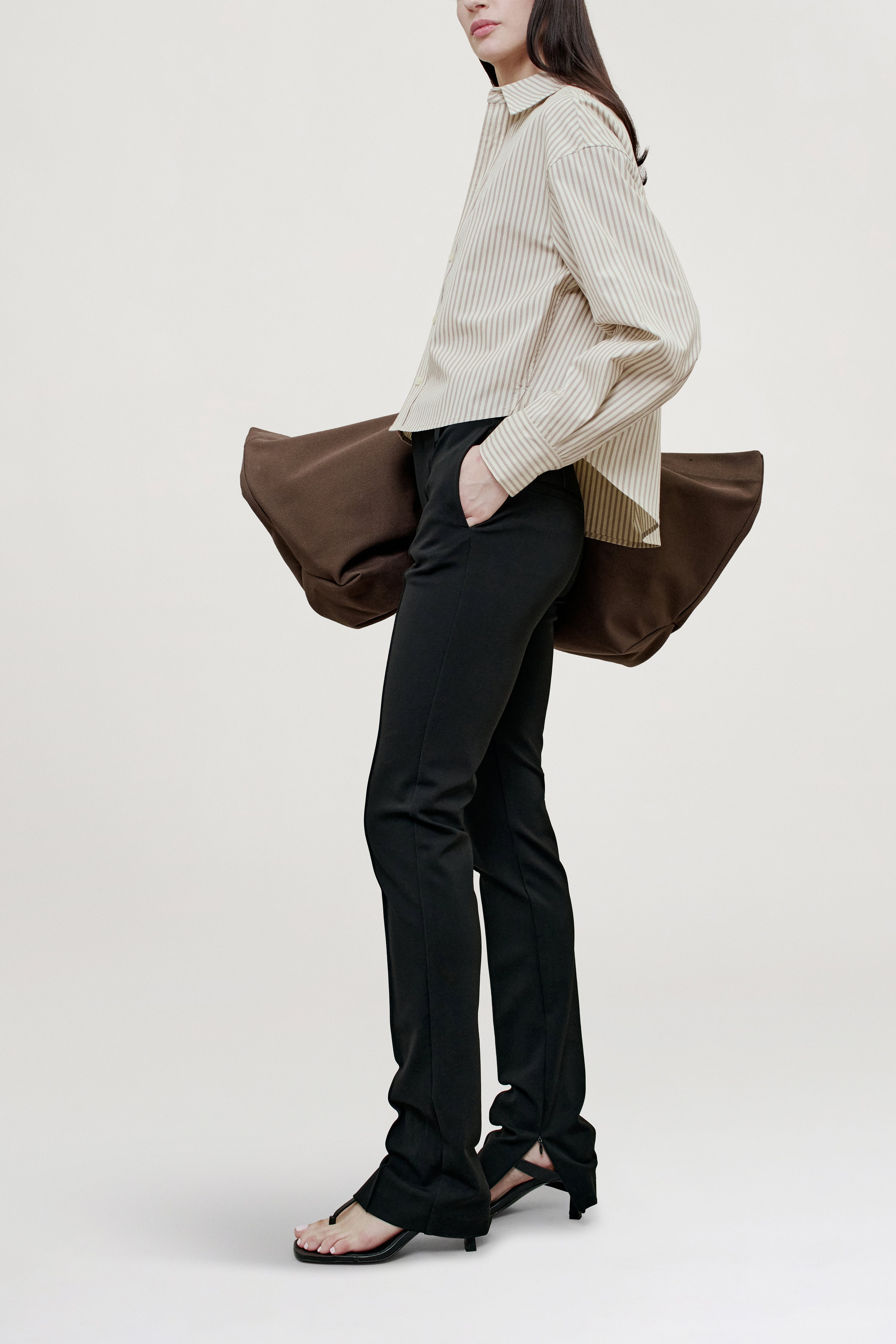Tegan Button Down in Vintage Cotton Poplin