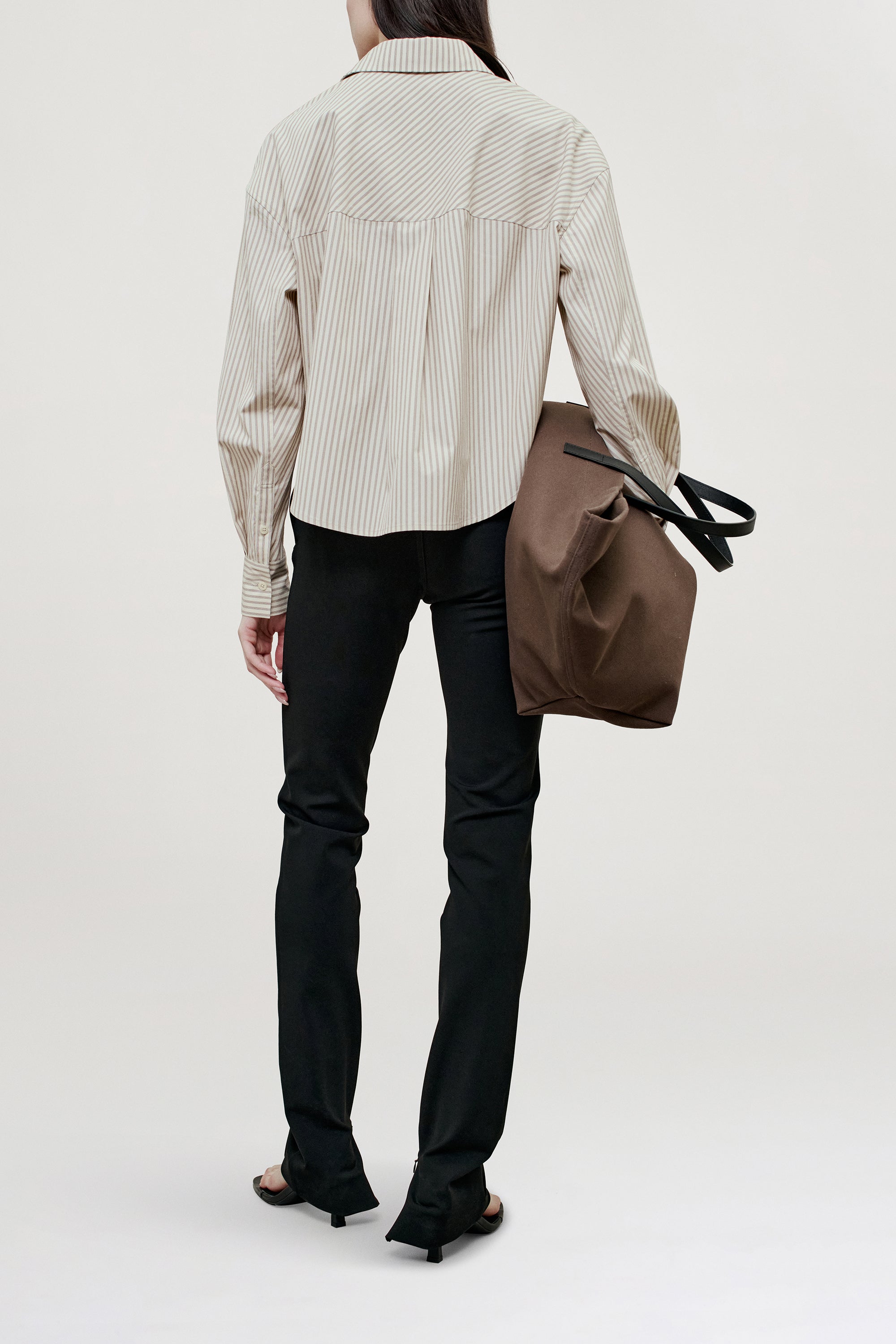 Tegan Button Down in Vintage Cotton Poplin