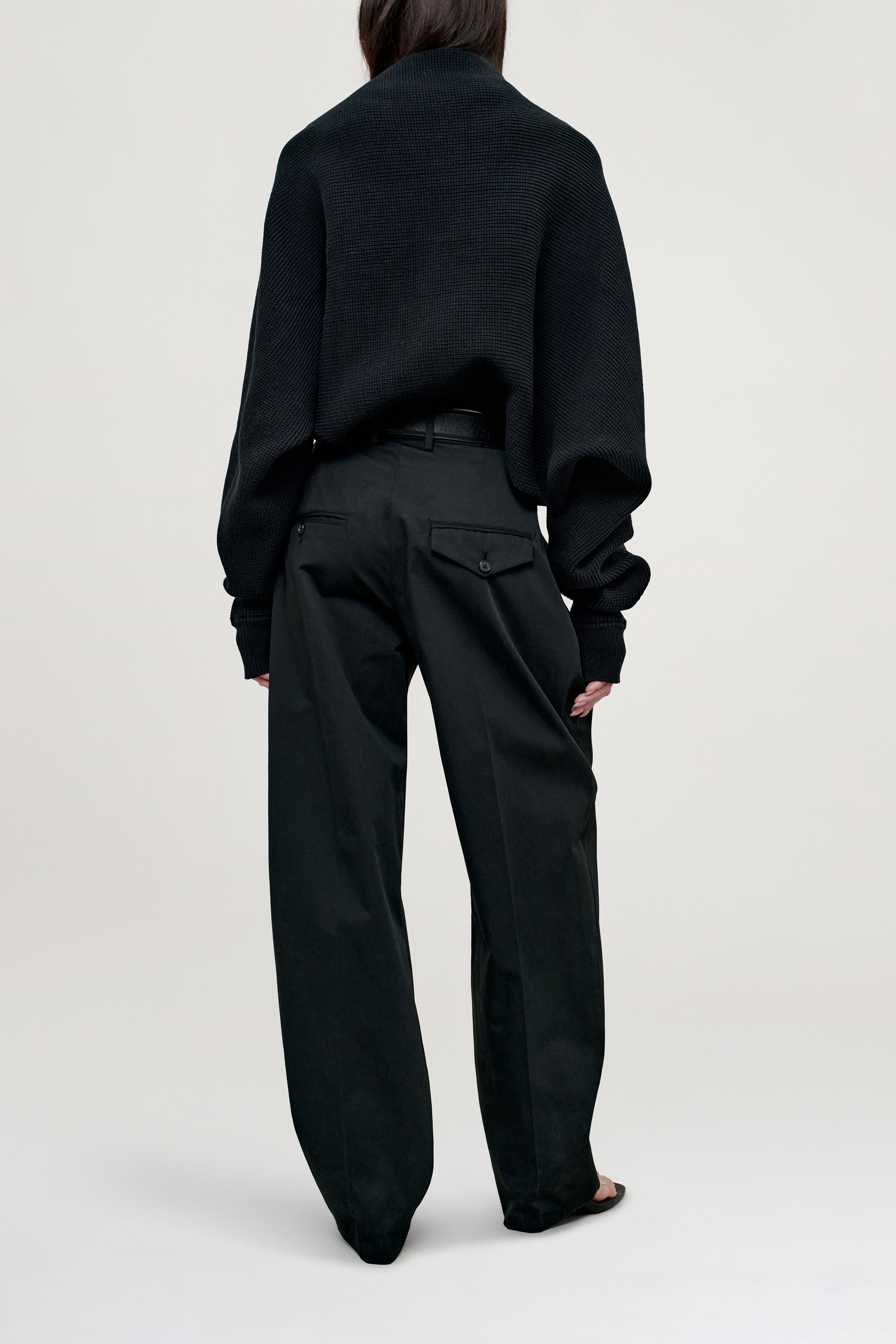 Yara Shrug in Cotton Knit