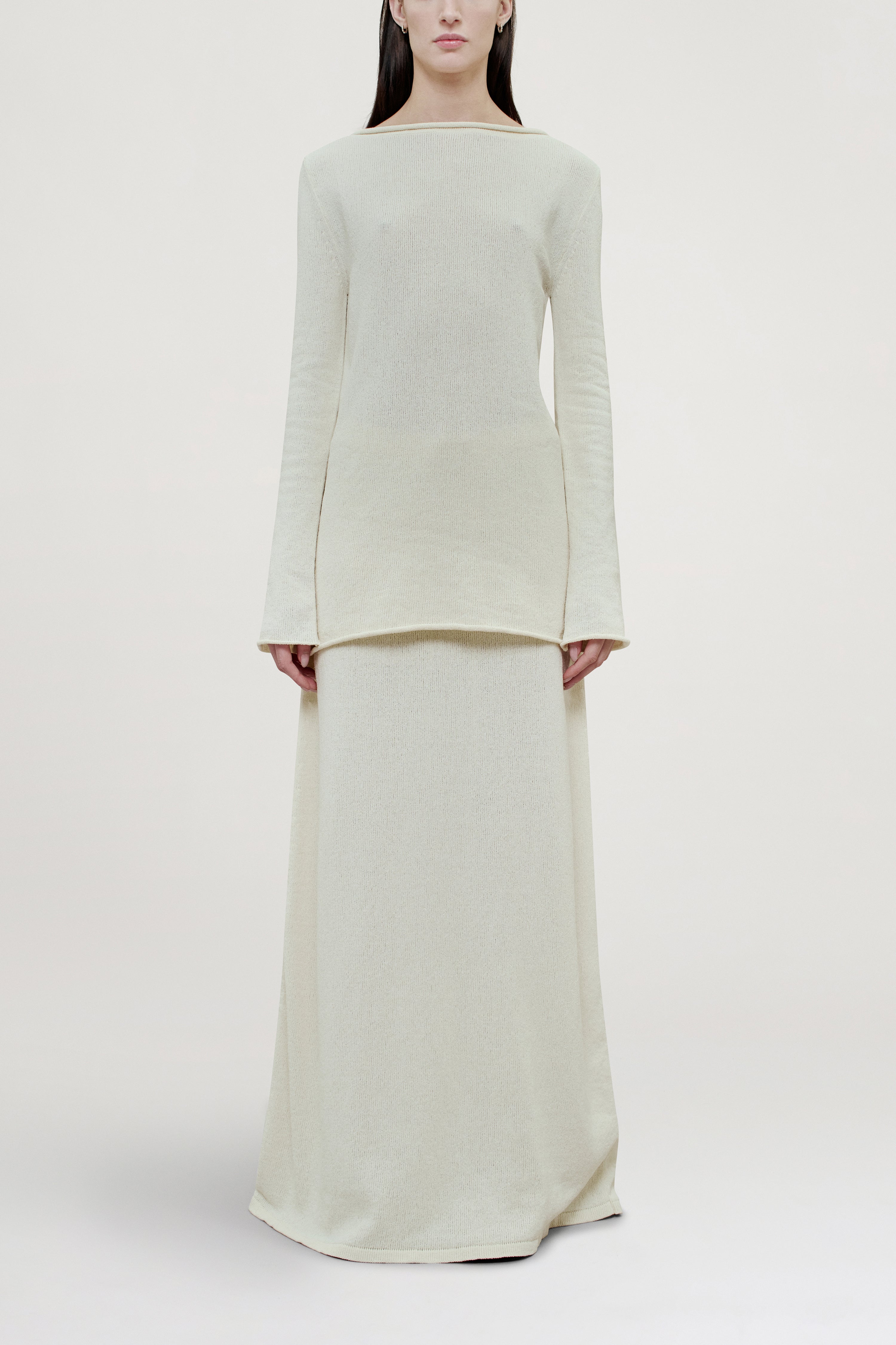 Yasmin Tunic in Novelty Cotton Slub