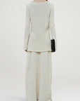 Yasmin Tunic in Novelty Cotton Slub