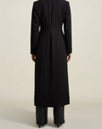 Burke Paletot Coat in Black