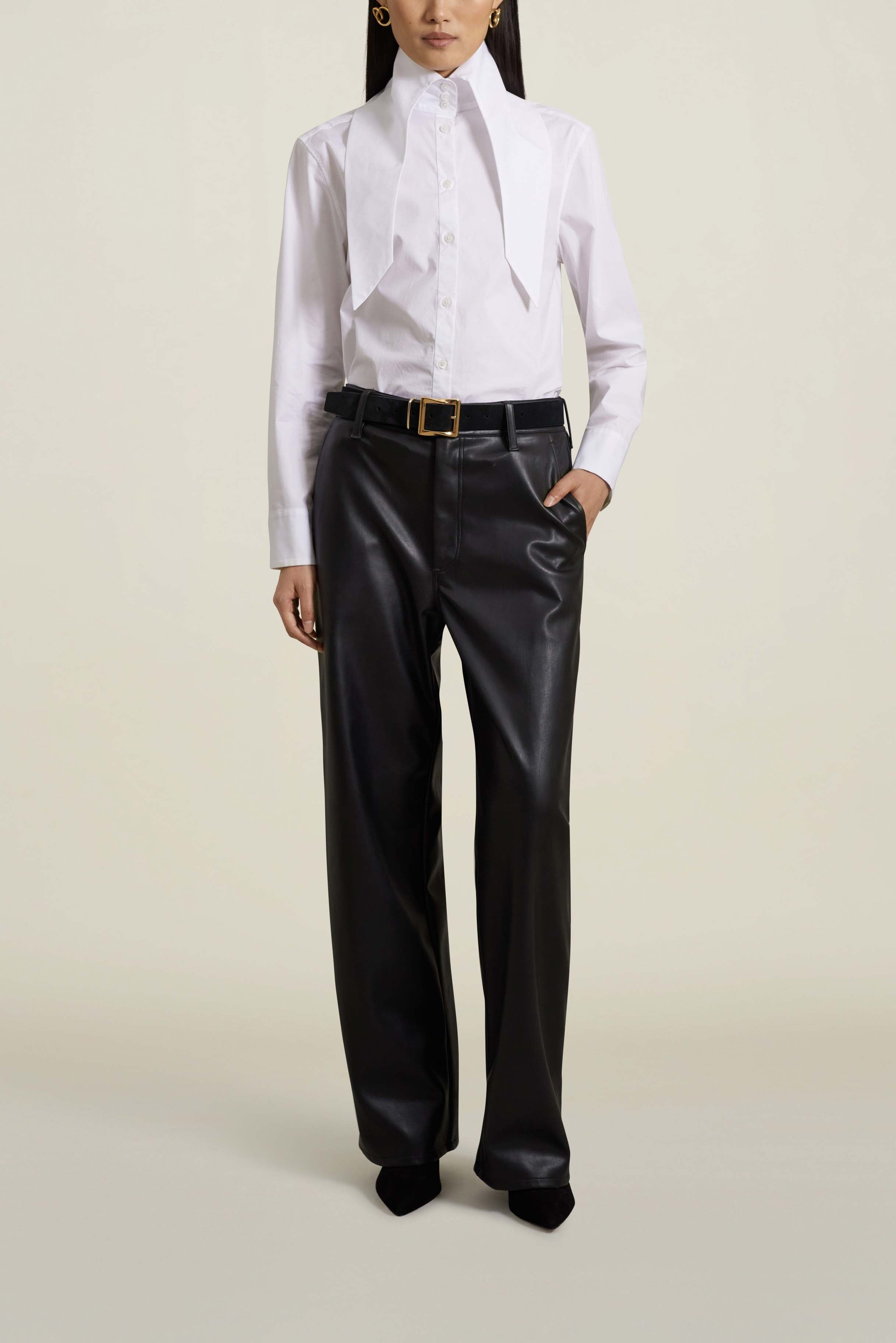 Renée Button-Up in White