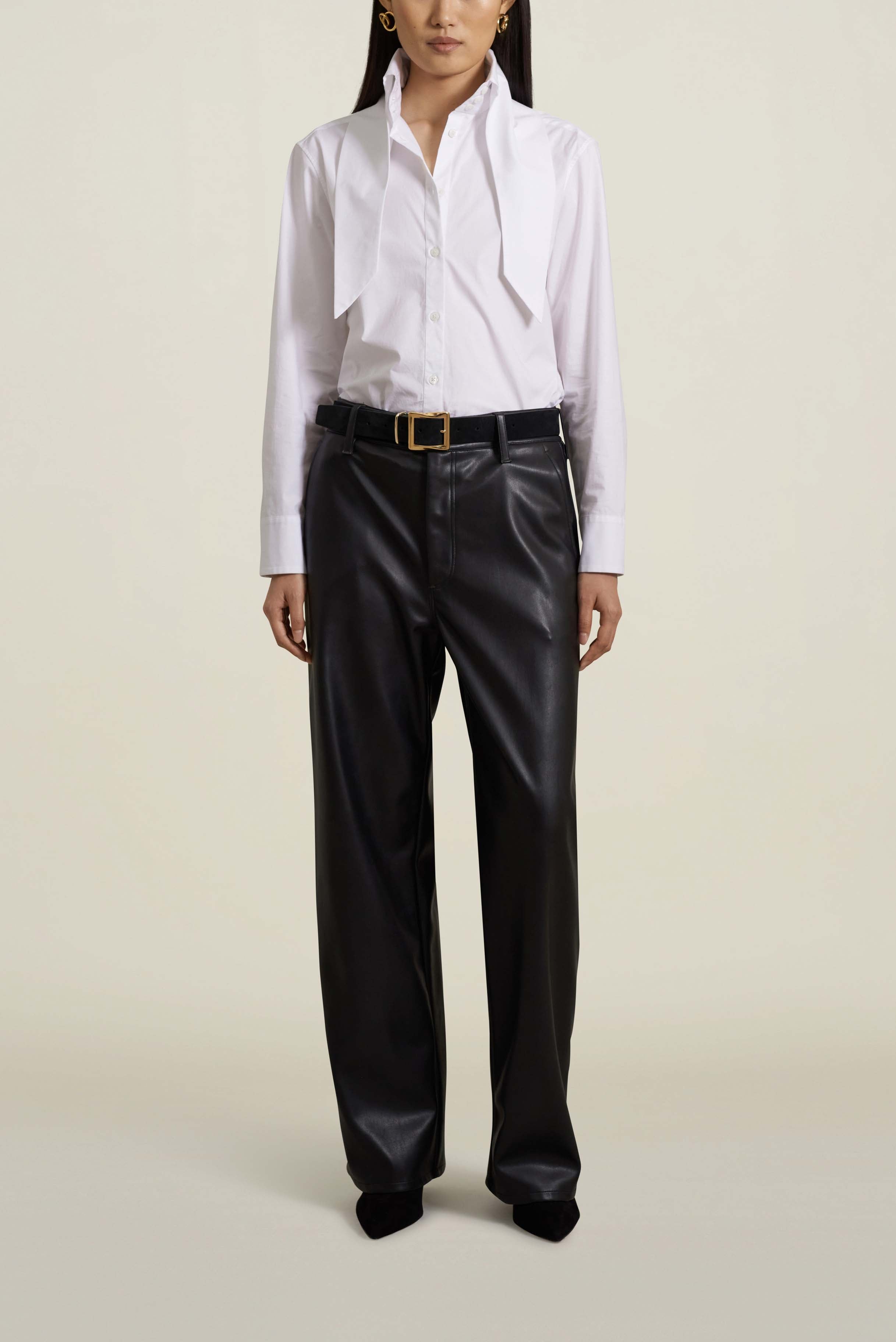 Renée Button-Up in White