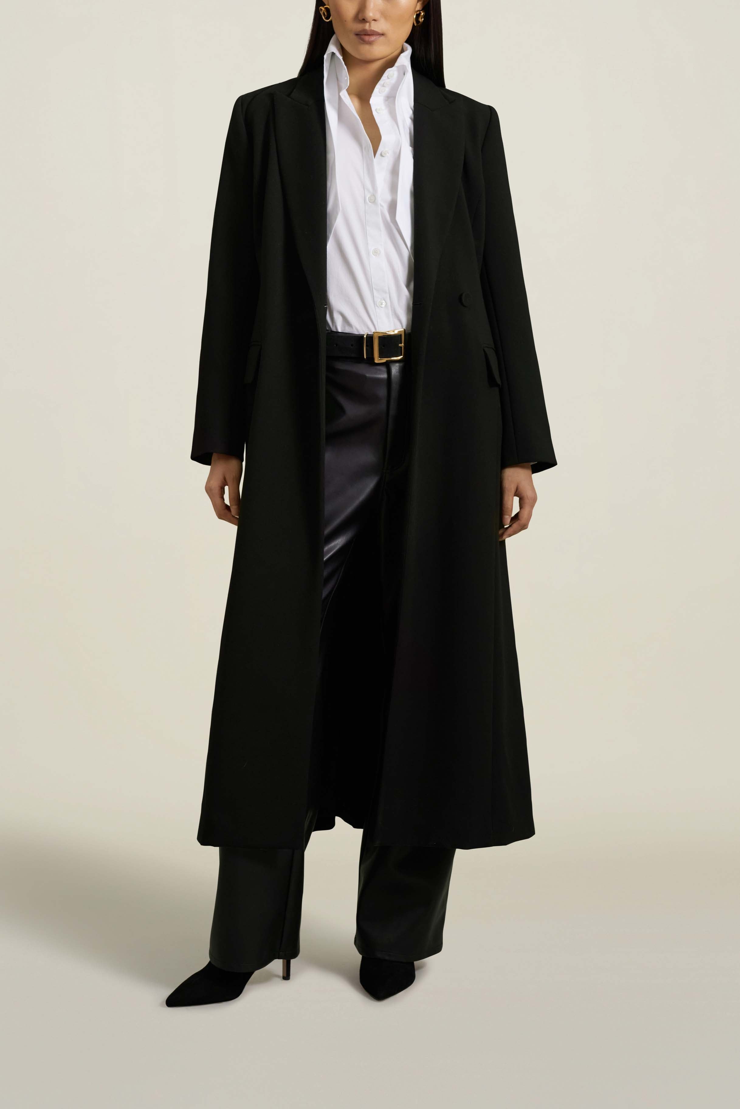 Renée Button-Up in White