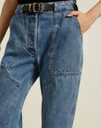 Spencer Twisted Seam Jean in River Wash