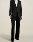 Mia Shawl Collar Blazer in Black Tuxedo