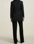 Mia Shawl Collar Blazer in Black Tuxedo