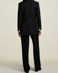 Mia Shawl Collar Blazer in Black Tuxedo