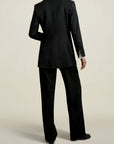 Mia Shawl Collar Blazer in Black Tuxedo