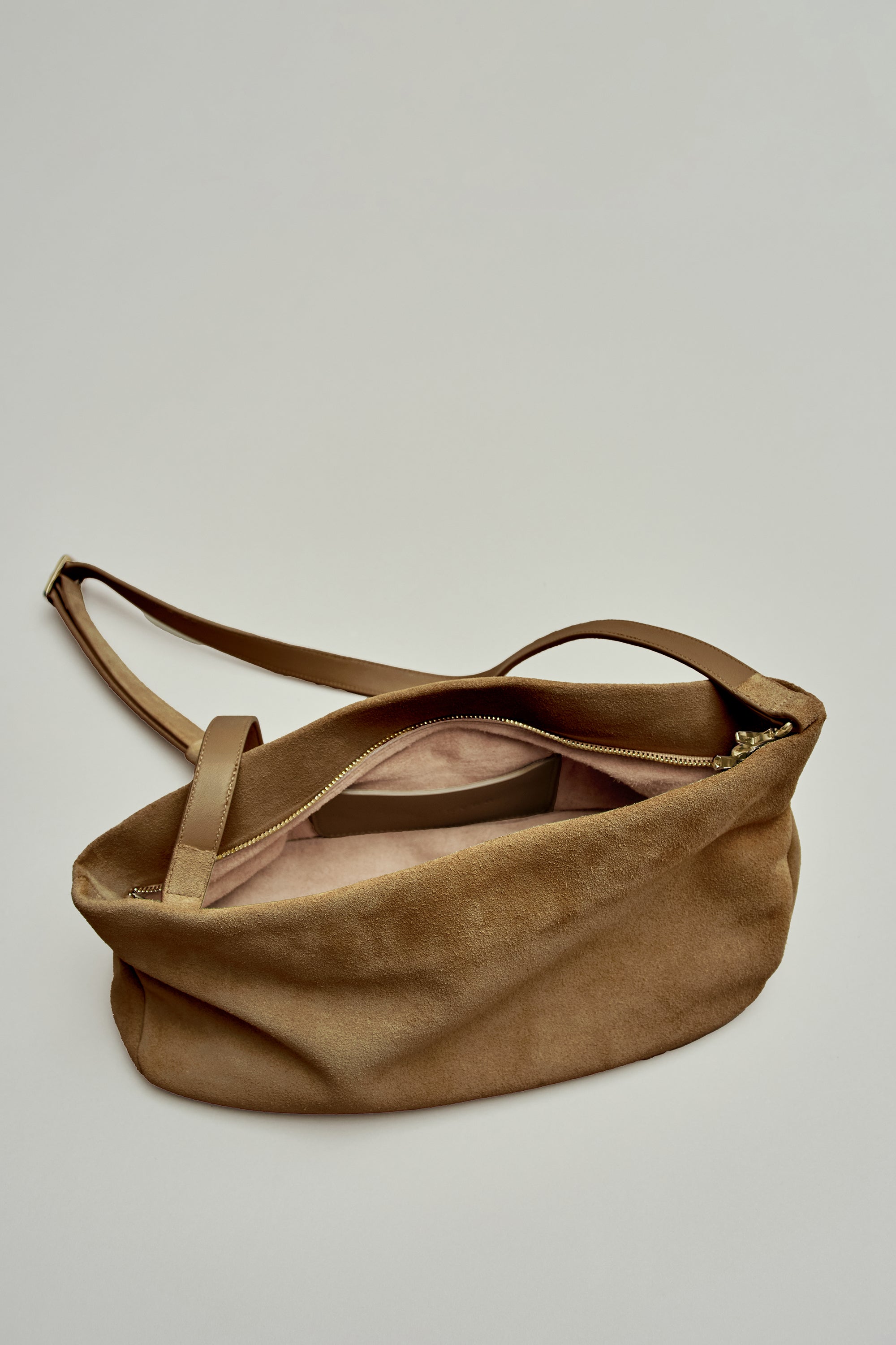 Parker Clutch in Calf Suede