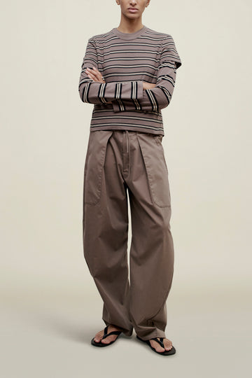 Clemence Pant in Compact Cotton