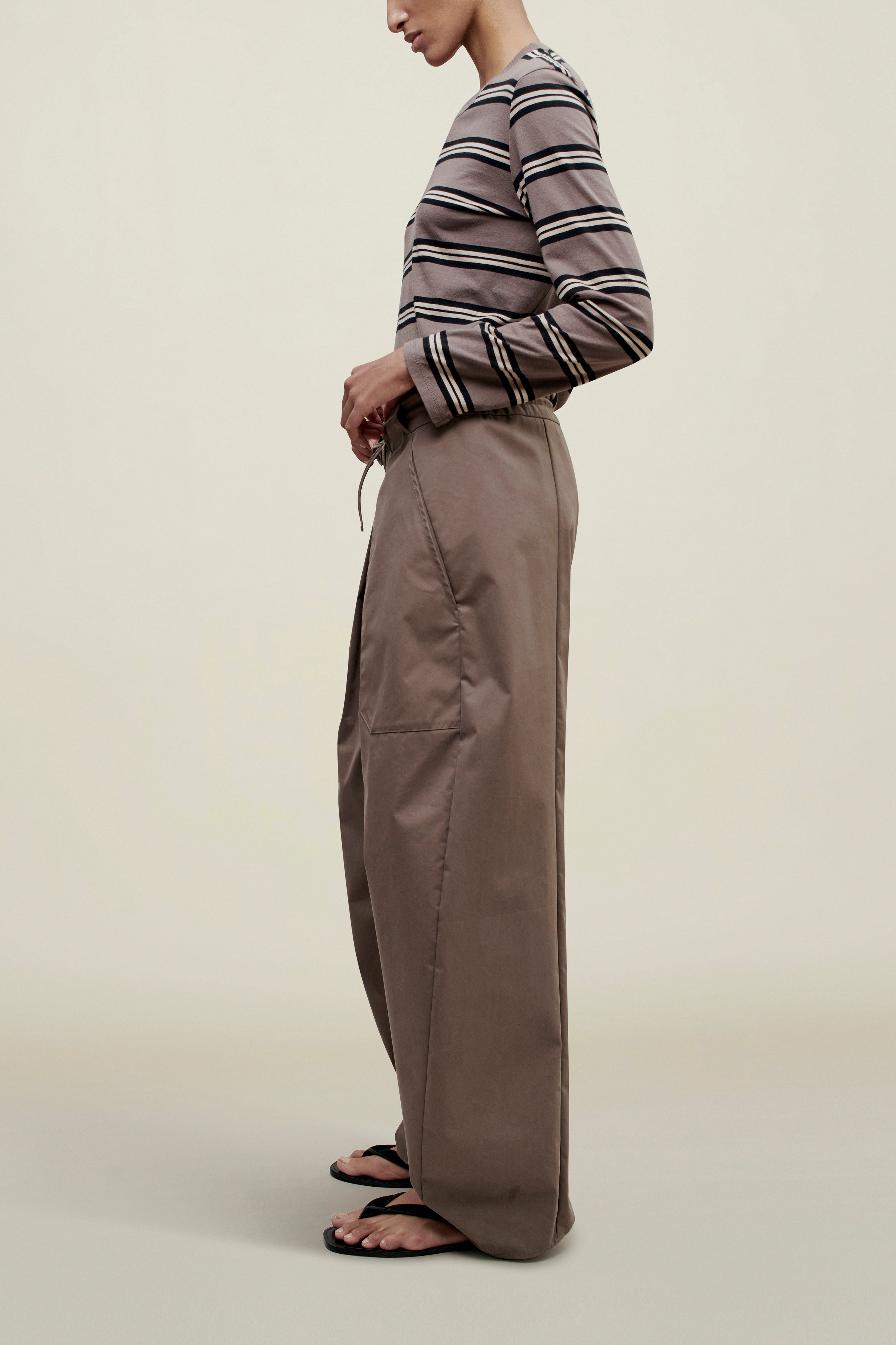 Wynn Long Sleeve in Shroom Multi Stripe