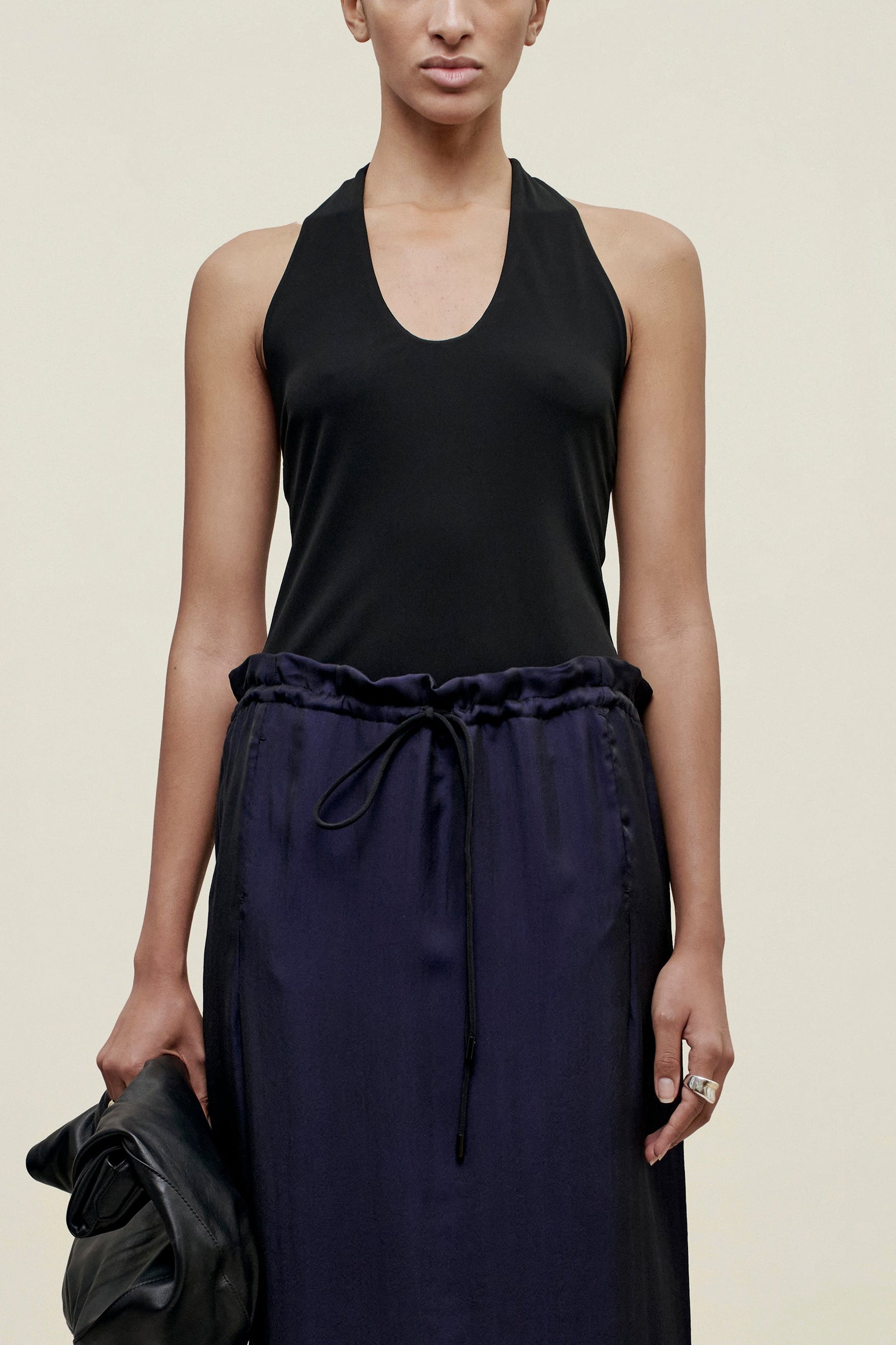 Liza Halter Top in Matte Jersey