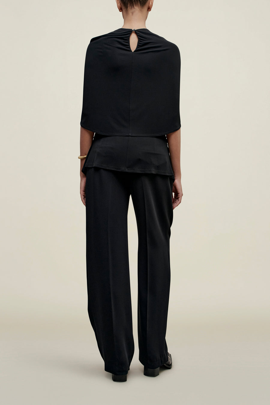 Emme Cape Top in Matte Jersey