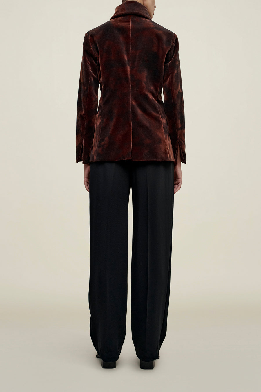 Luca Blazer in Velvet Burnout