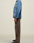Jaques Worker Jacket in Cotton Denim