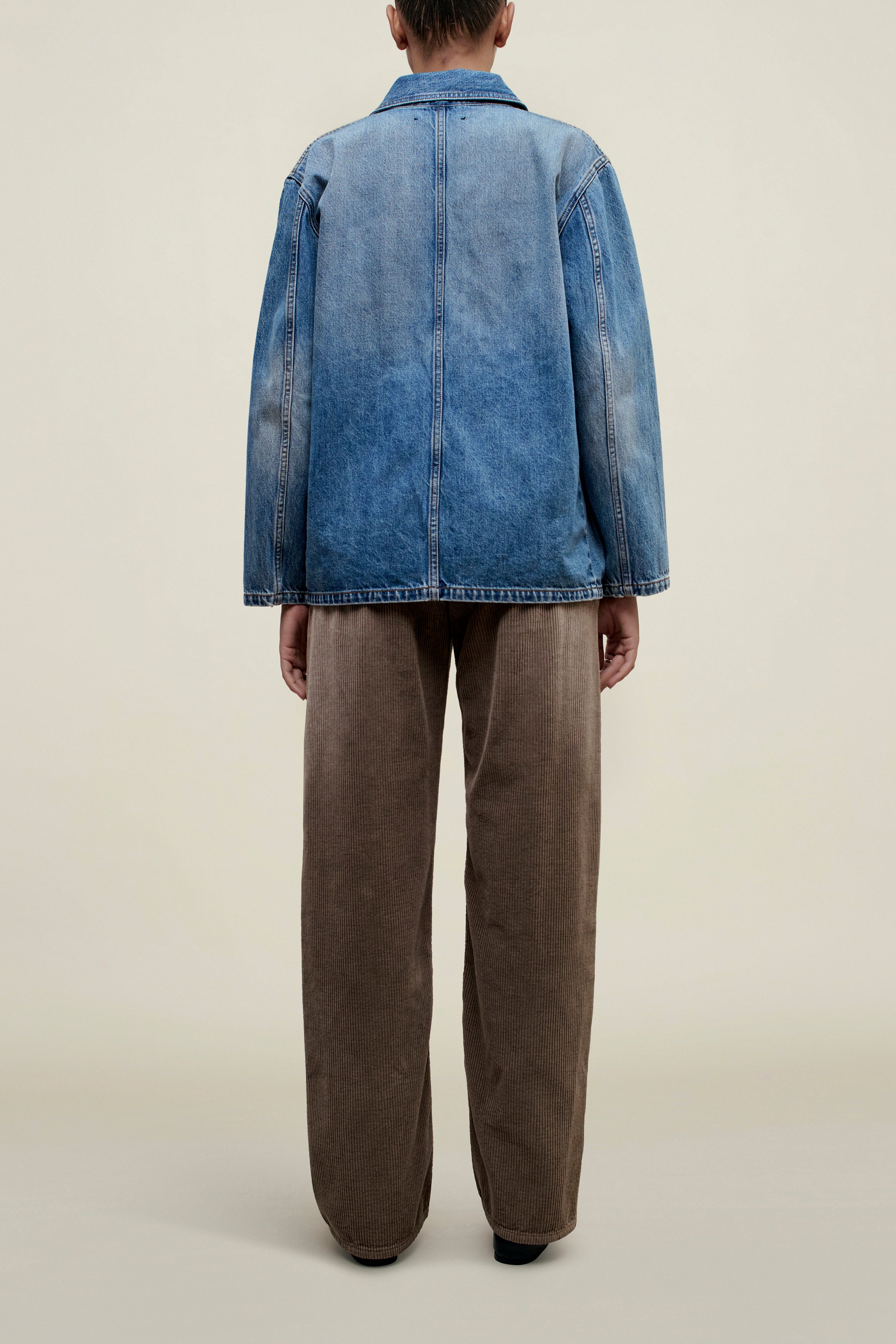 Jaques Worker Jacket in Cotton Denim