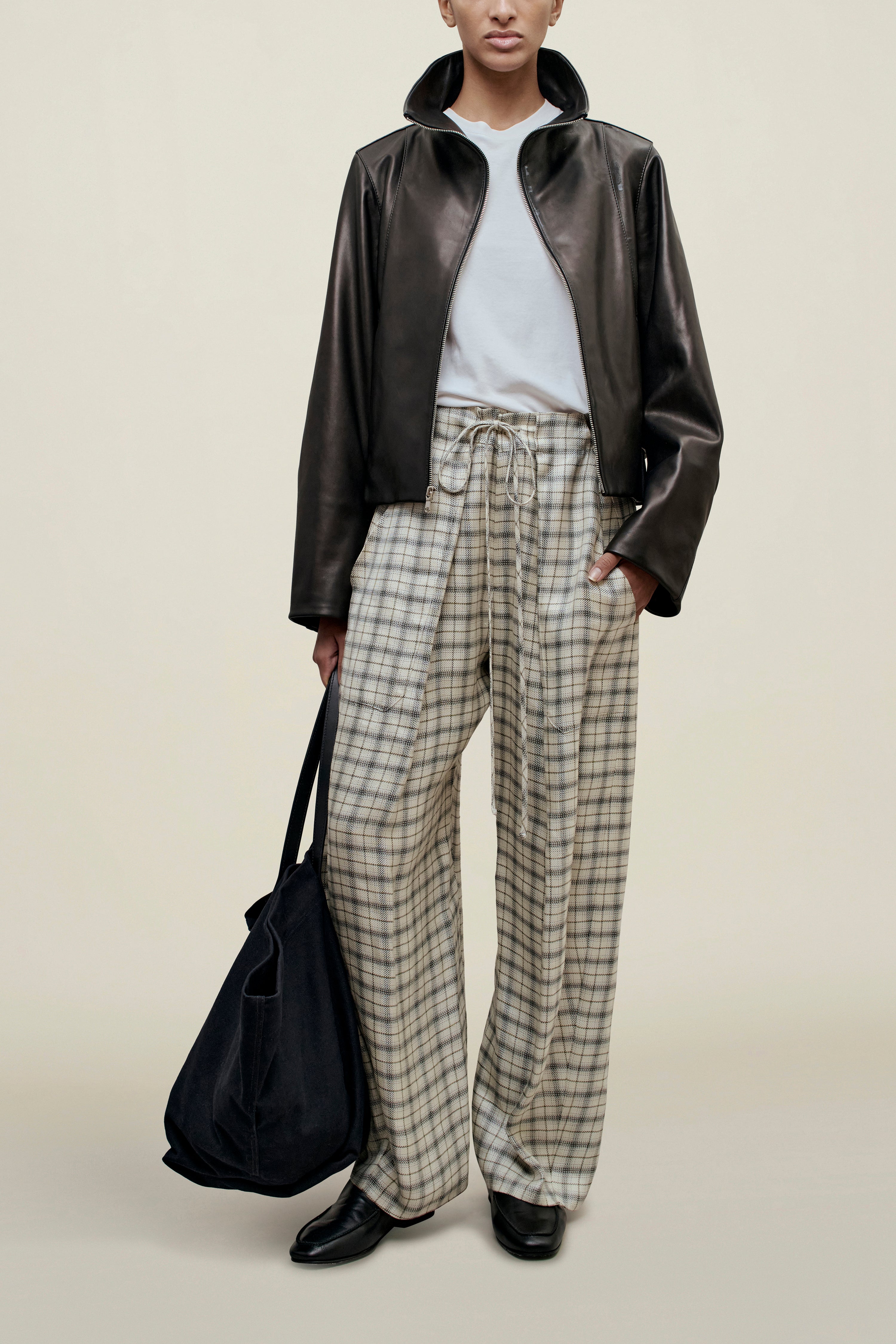 Clemence Pant in Linen Viscose