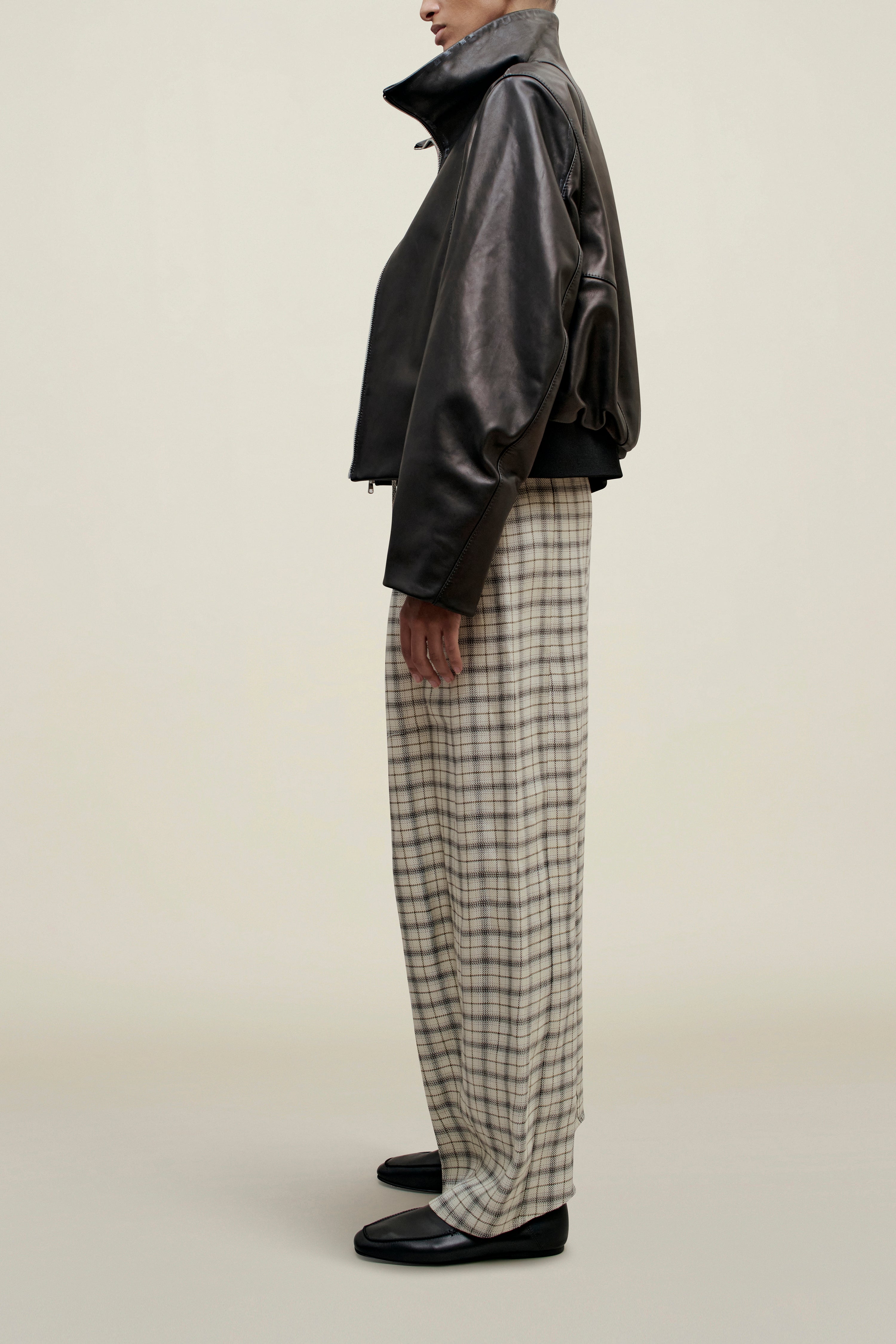 Clemence Pant in Linen Viscose