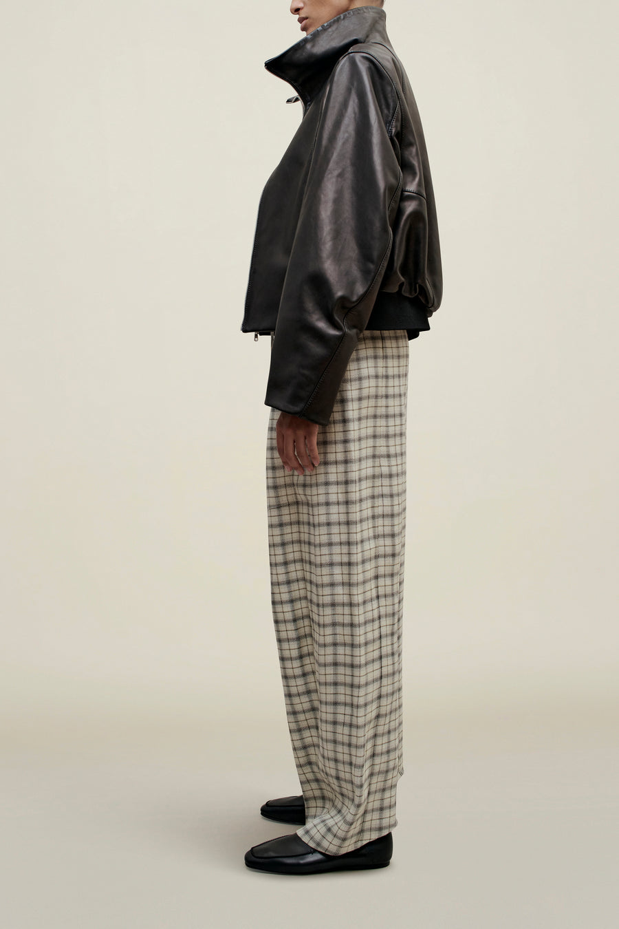 Clemence Pant in Linen Viscose