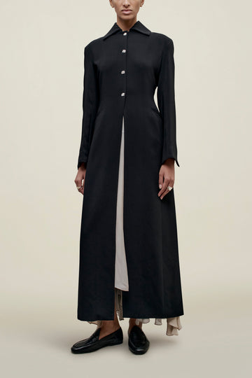 Louis Duster in Viscose Cady