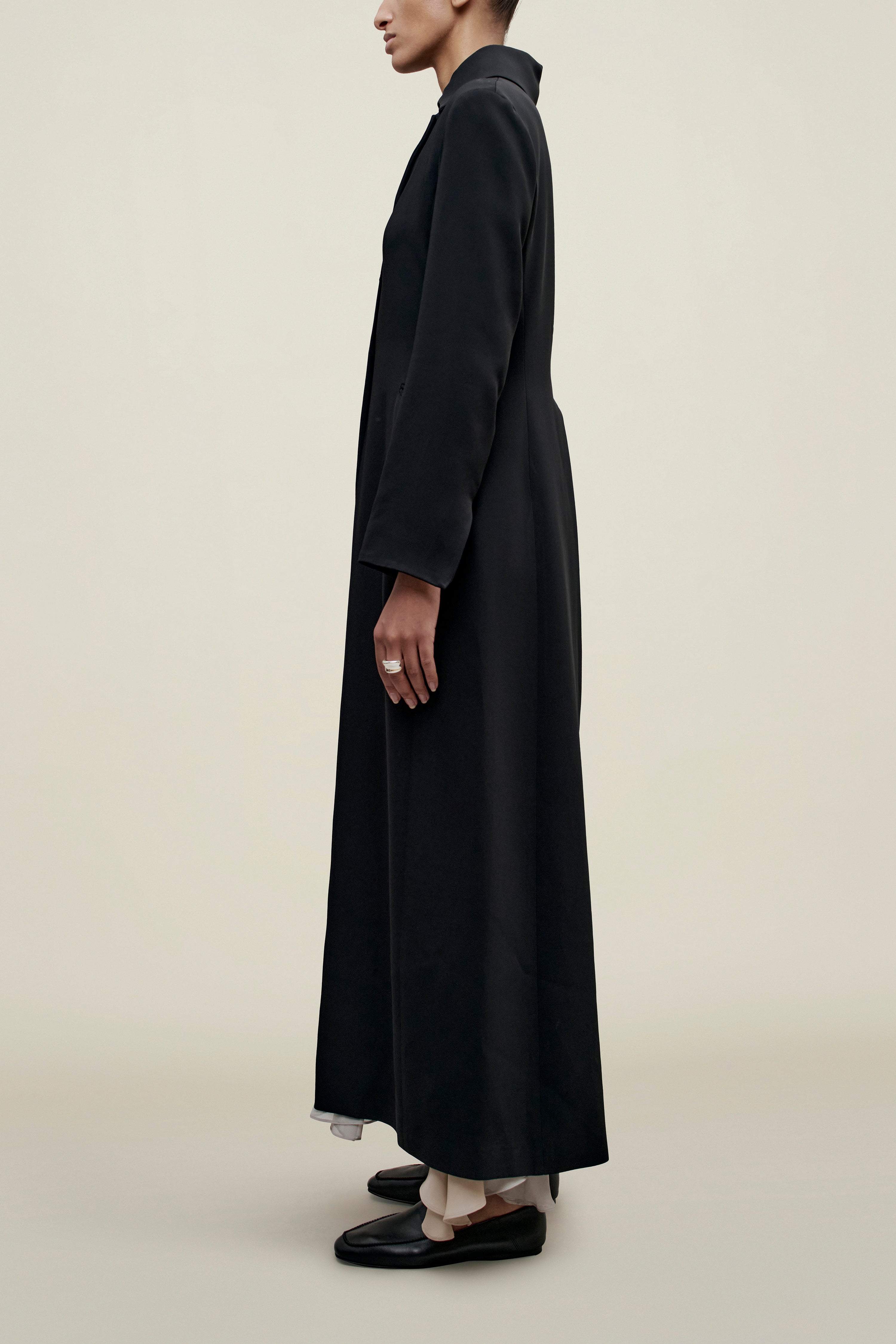 Louis Duster in Viscose Cady