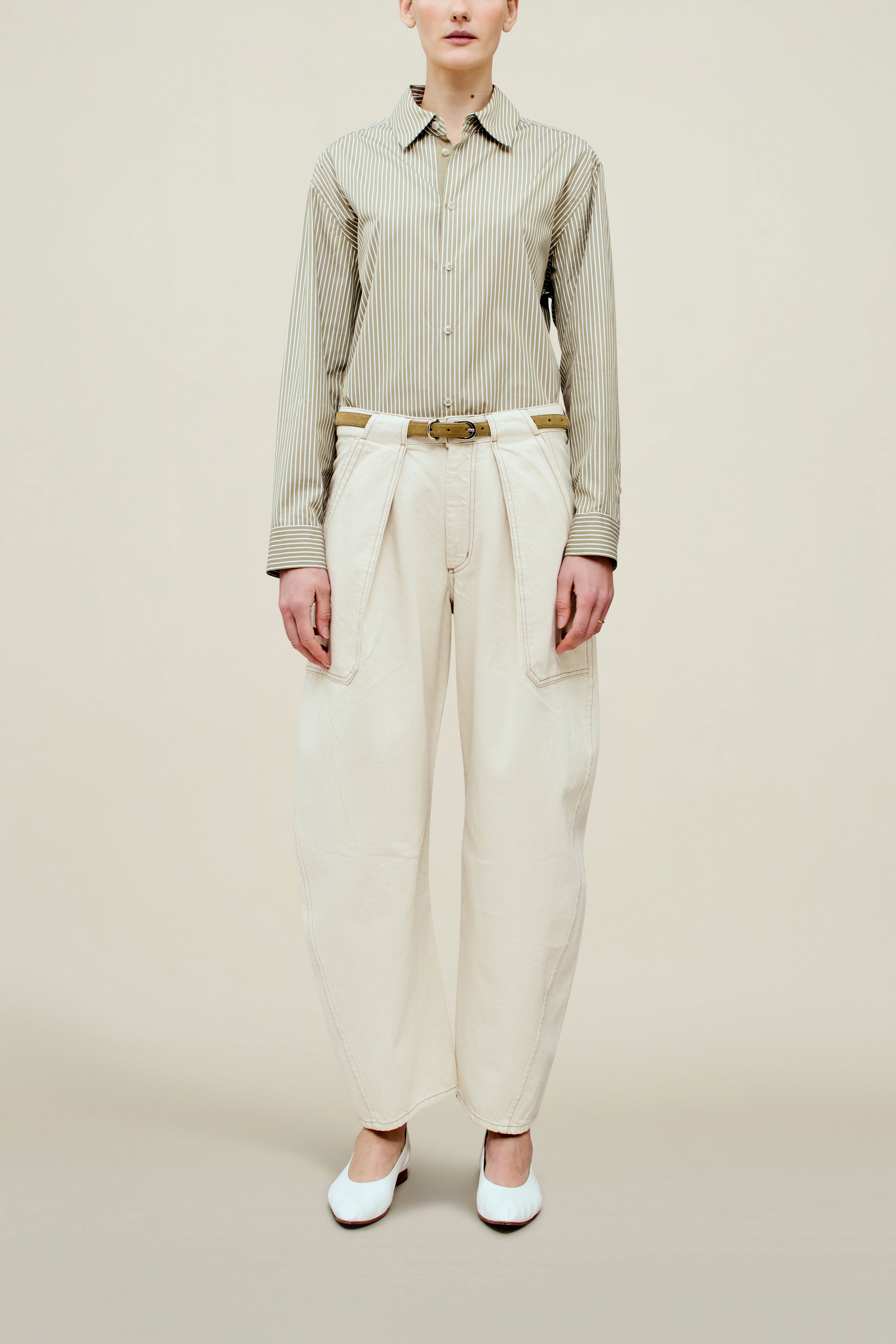 Clemence Jean in Cotton Denim