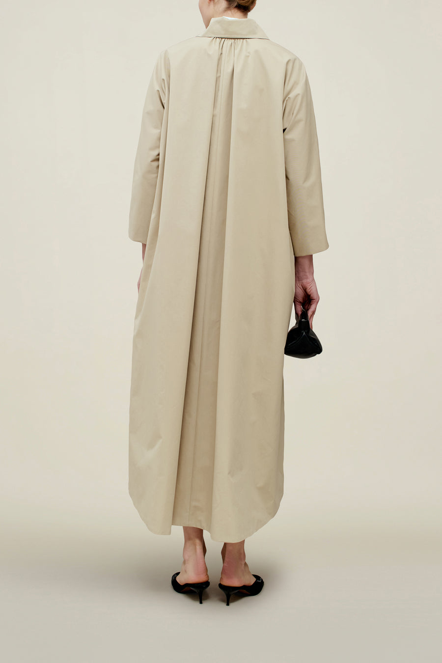 Tavi Dinner Trench in Compact Cotton