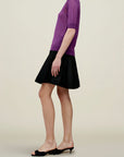 Eleanor Polo in Matte Viscose