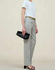 Charlie Long Trouser in Tropical Wool