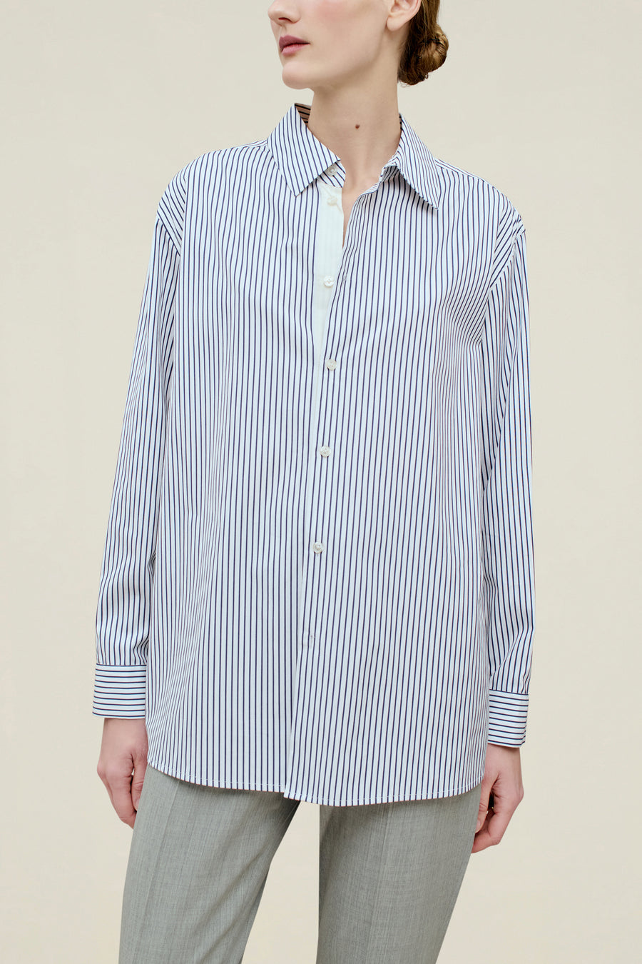 Signature Button Down in Cotton Poplin