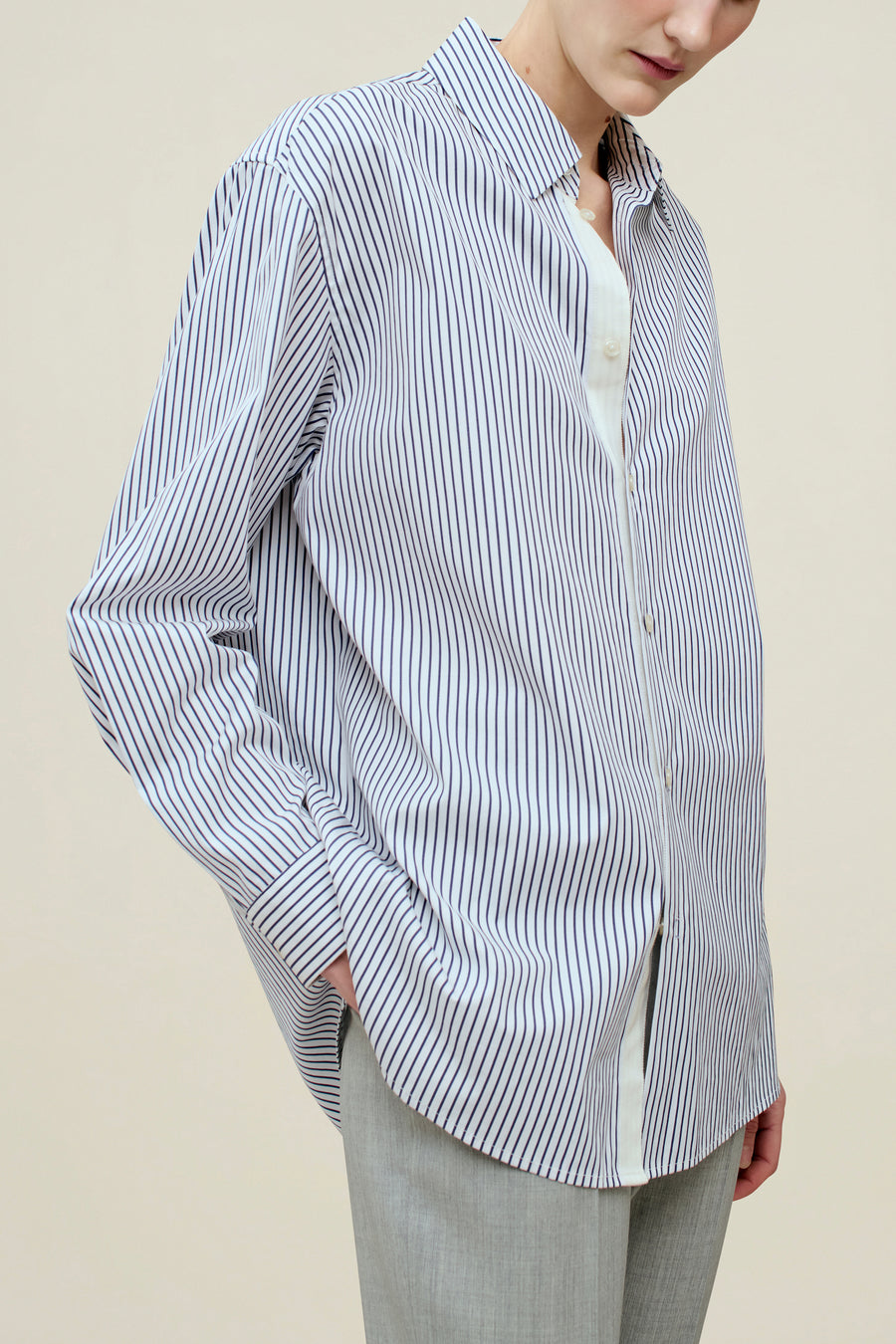 Signature Button Down in Cotton Poplin