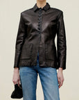 Warner Blazer in Lambskin