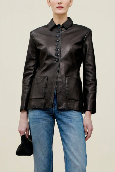 KALLMEYER カルメイヤー Pointed Lapel Blazer Access Fashion | Shawl lapel collar blazer