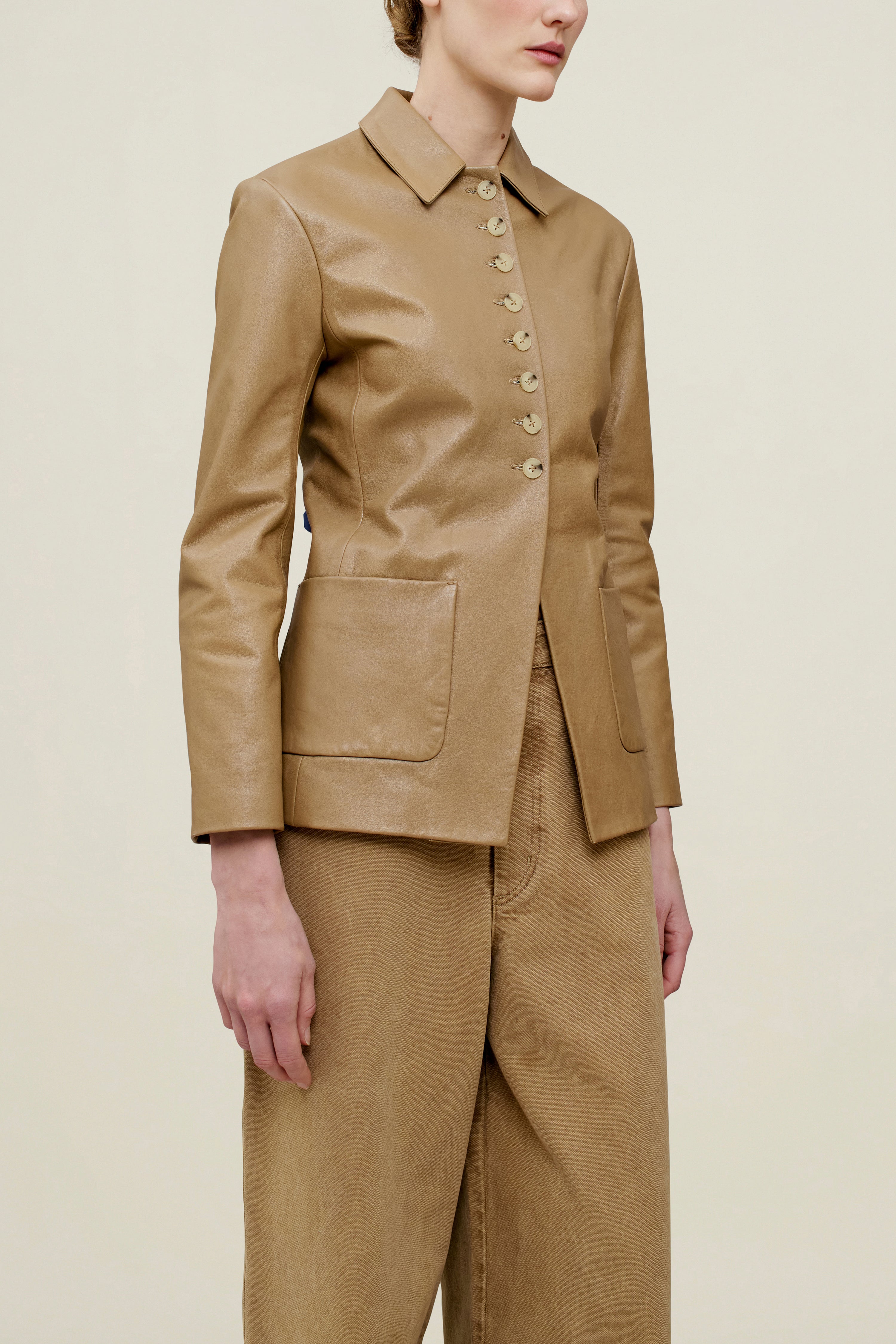 Warner Blazer in Lambskin