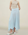 Alyse Gusset Skirt in Silk Chiffon