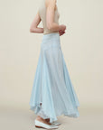 Alyse Gusset Skirt in Silk Chiffon