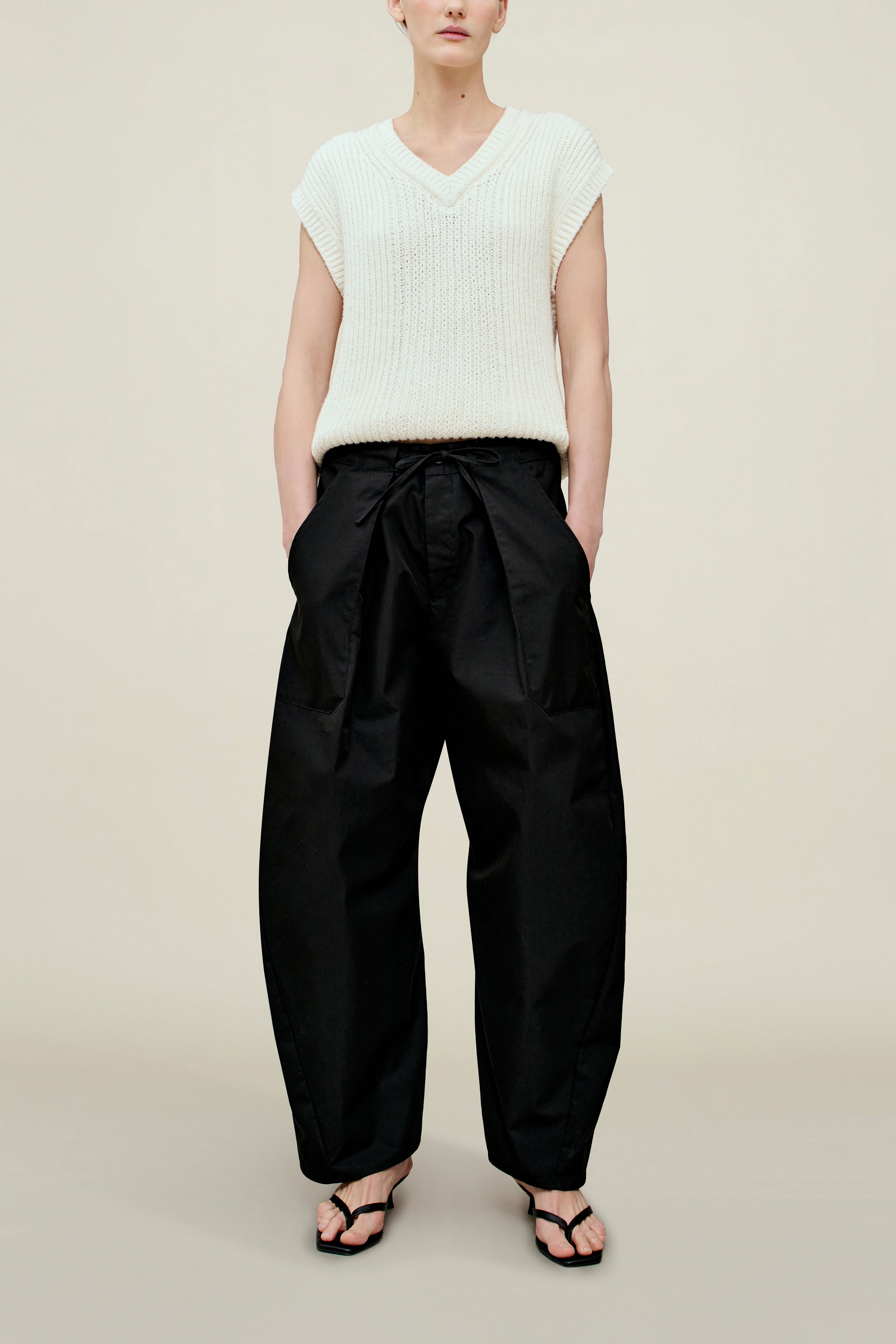 Clemence Pant in Compact Cotton