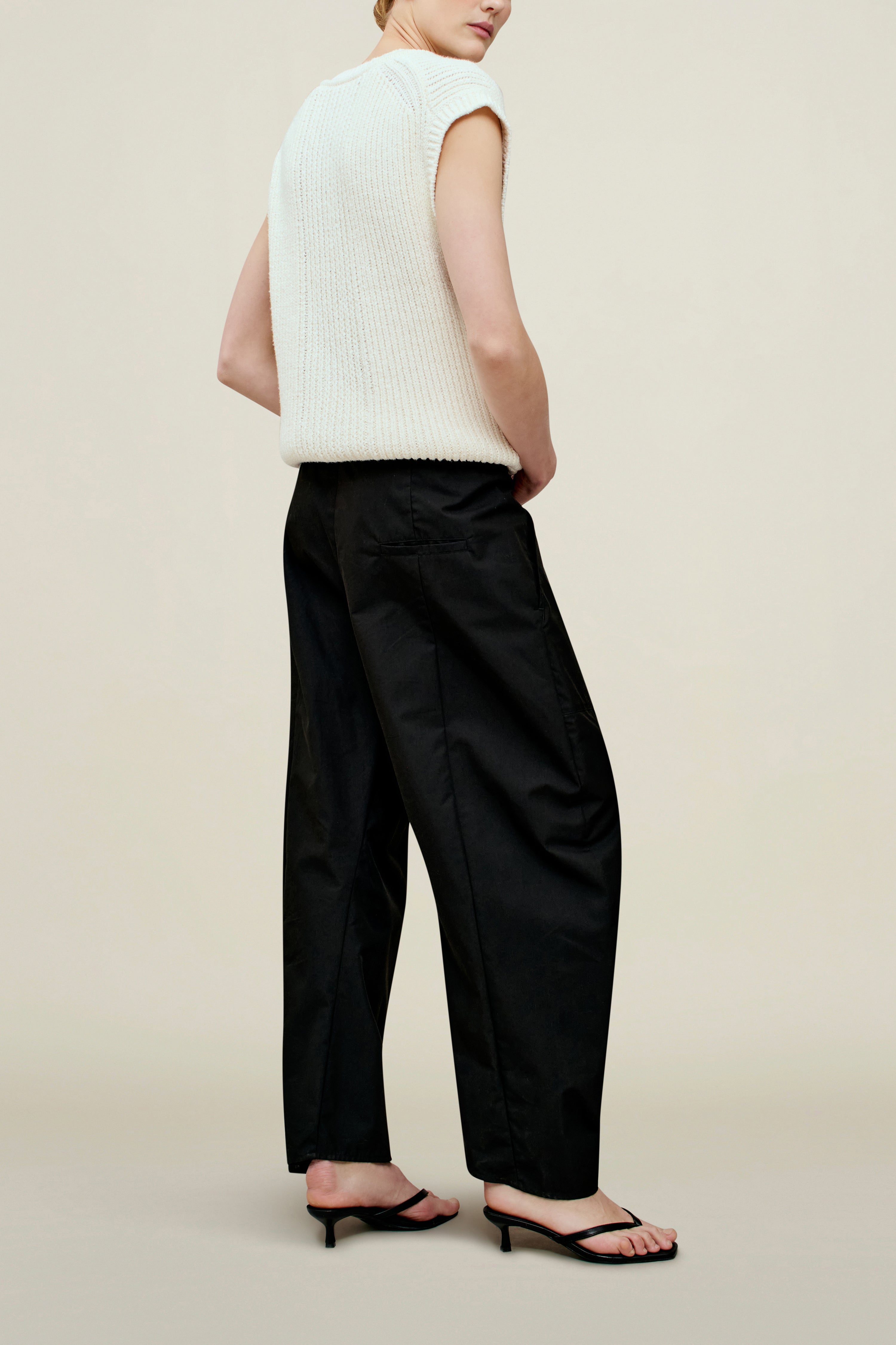 Clemence Pant in Compact Cotton