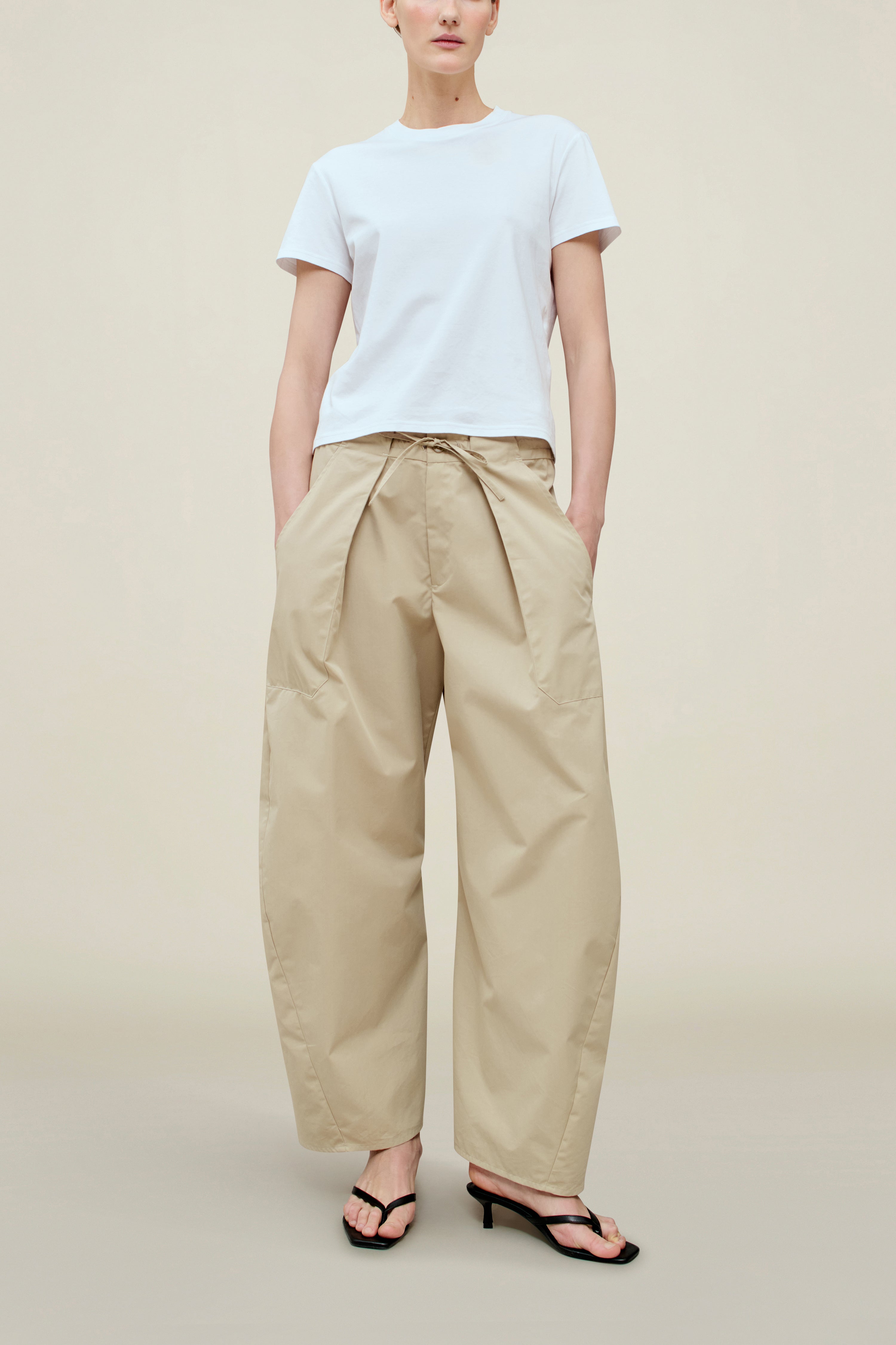 Clemence Pant in Compact Cotton
