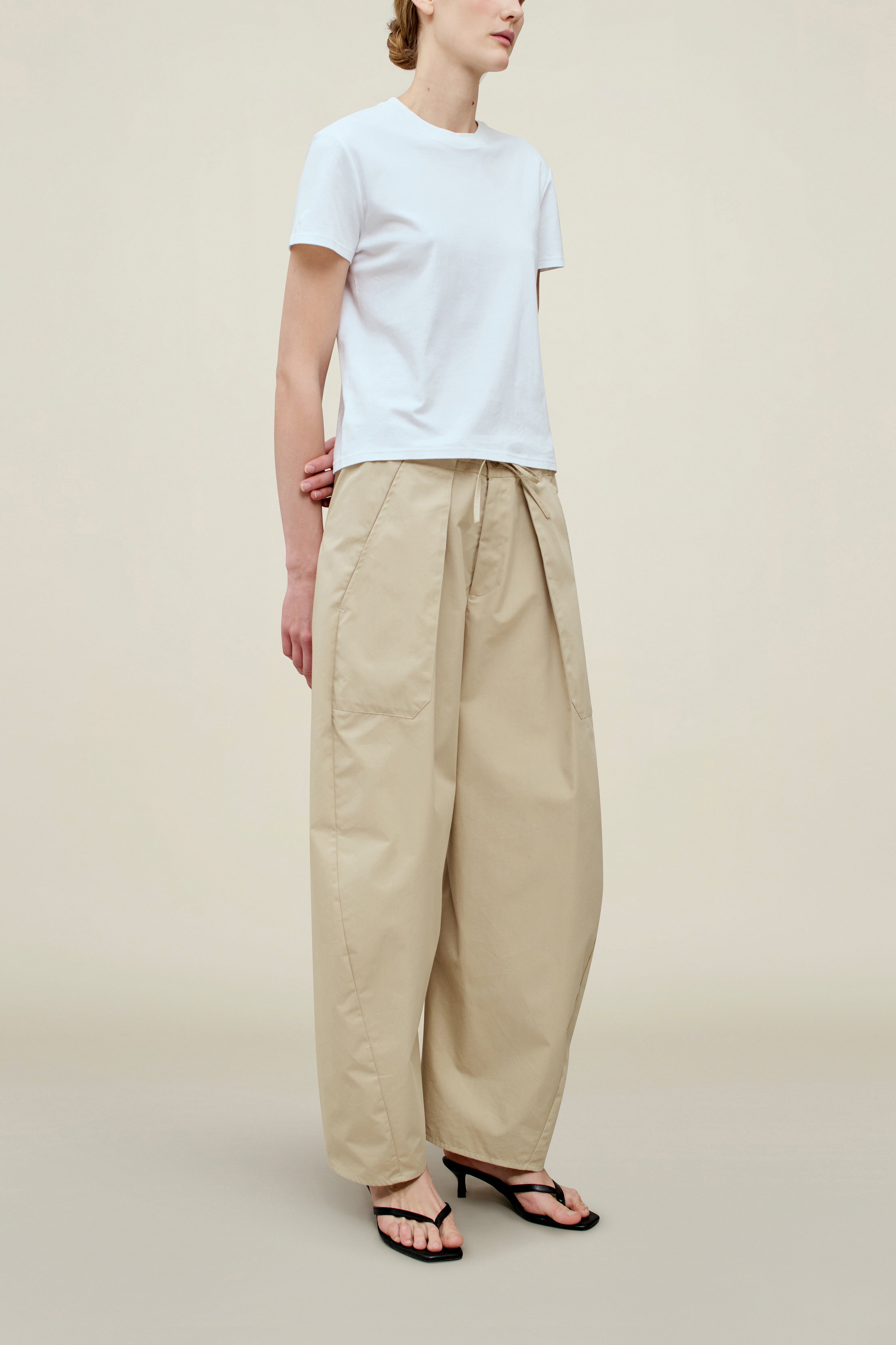 Clemence Pant in Compact Cotton