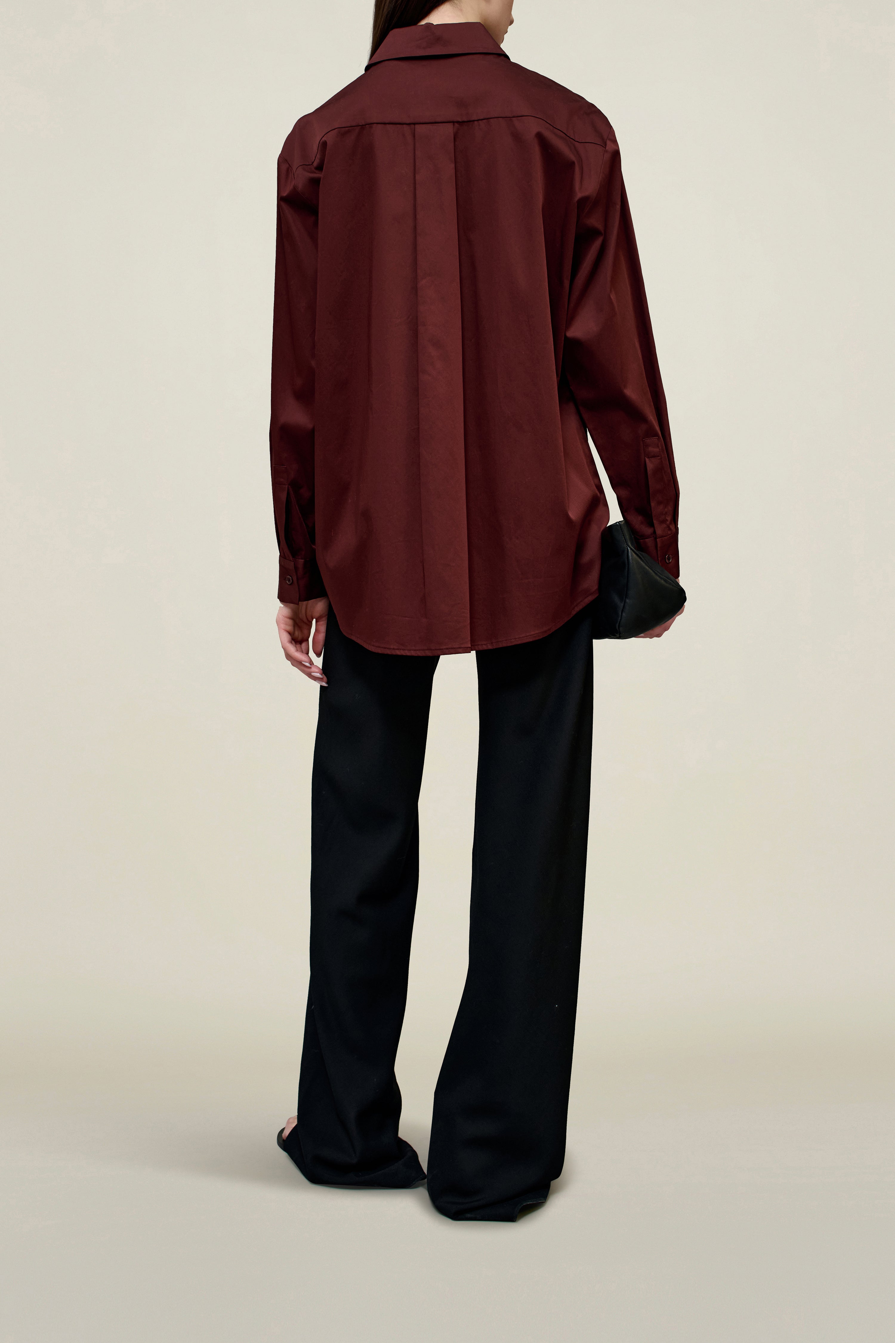 Signature Button Down in Cotton Sateen