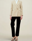 Emilio Tuxedo Blazer in Wool Twill