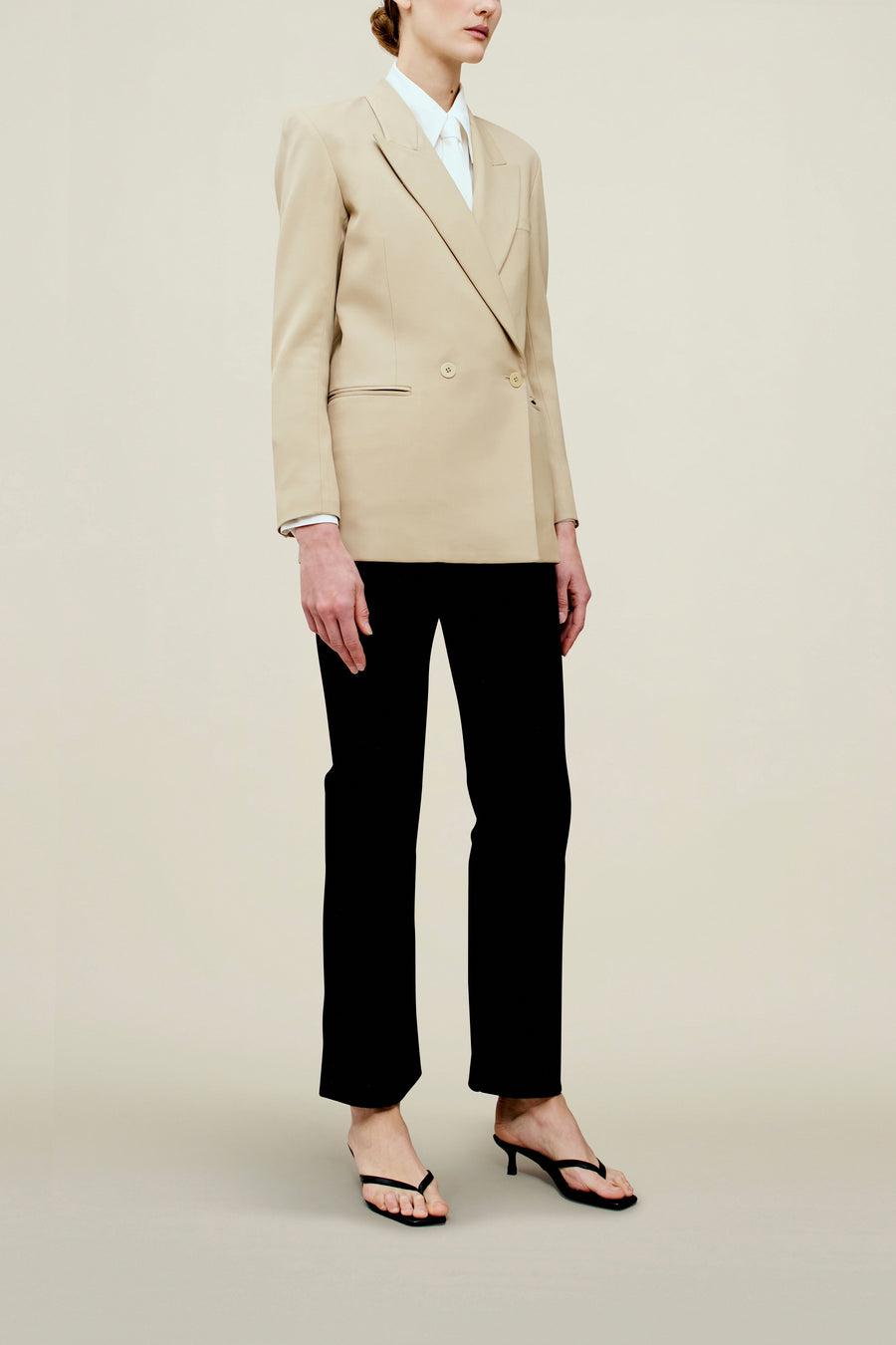 Emilio Tuxedo Blazer in Wool Twill